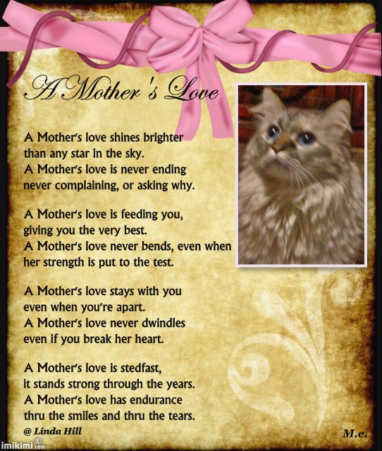 Meez luv yous mommy.