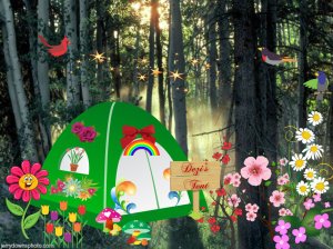 Check out meez tent fuw meez campin' twip. 