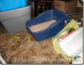 This be da pawdee box in da middle of da livin' room floor