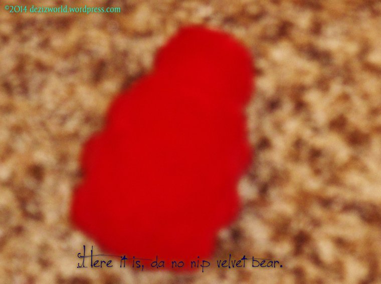 0dw nonip velvet bear