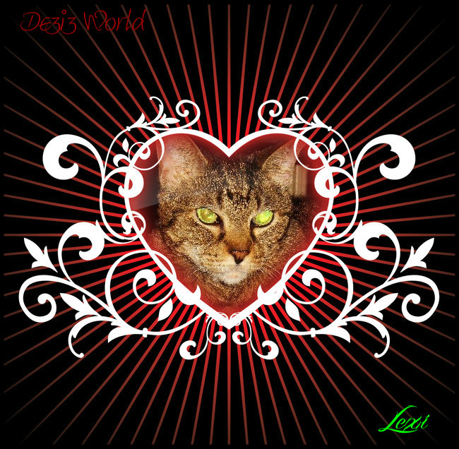 0dw Lexi floral heart