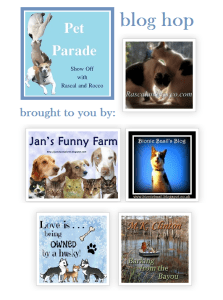 Pet Parade Blog Hop Badge
