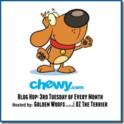 Chewy blog hop badge