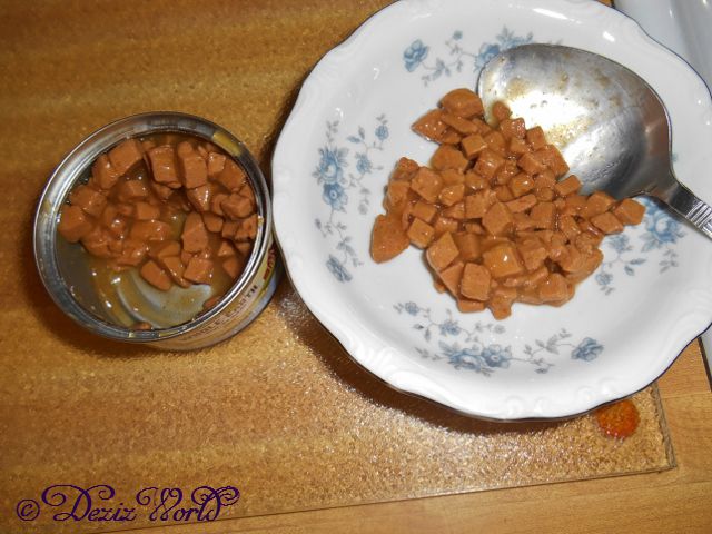 Can and plateful of Whole Earth Farms grain free chicken cat food