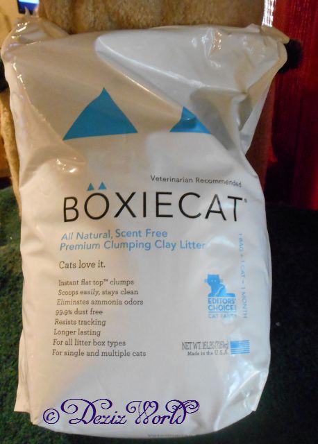 BoxieCat Clay Cat litter
