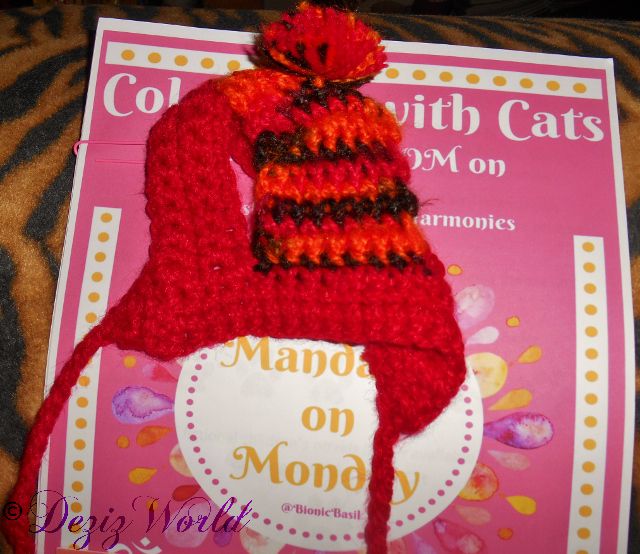 Bobble Hat and mandala coloring book from Bionic Basil