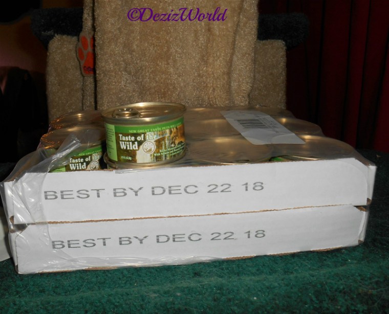 Taste of the wild canned cat food