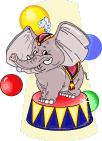 Juggling elephant emoji