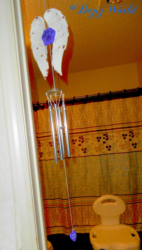 Forever in my heart windchime gift from Vonda