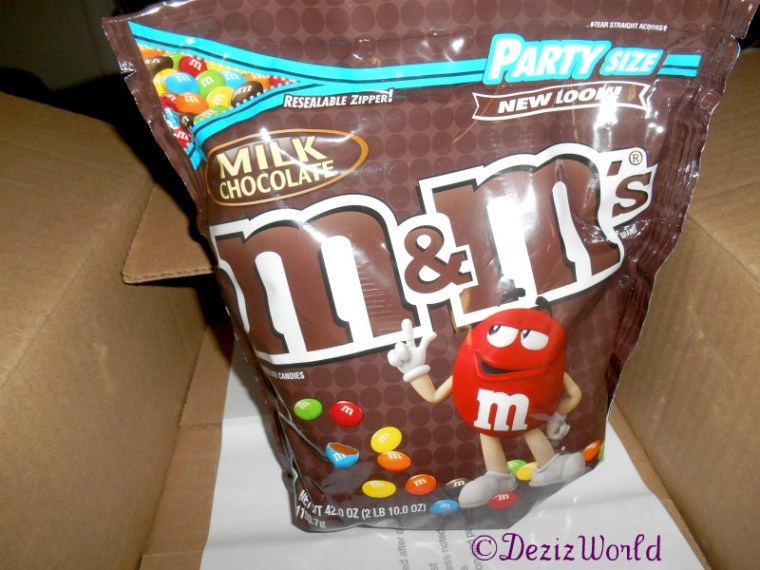 Large bag of M & M's