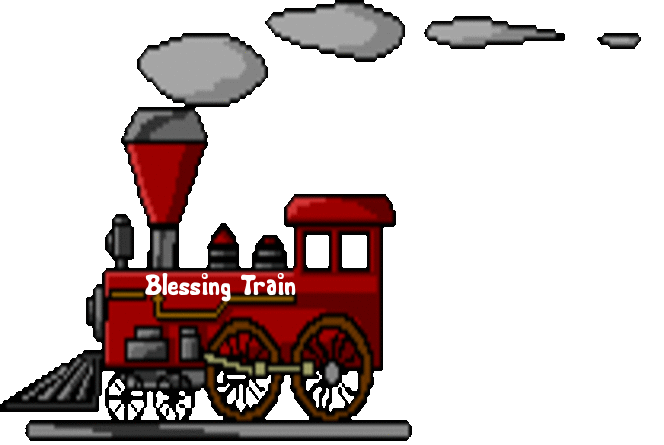 Animated Blessing Train Engine