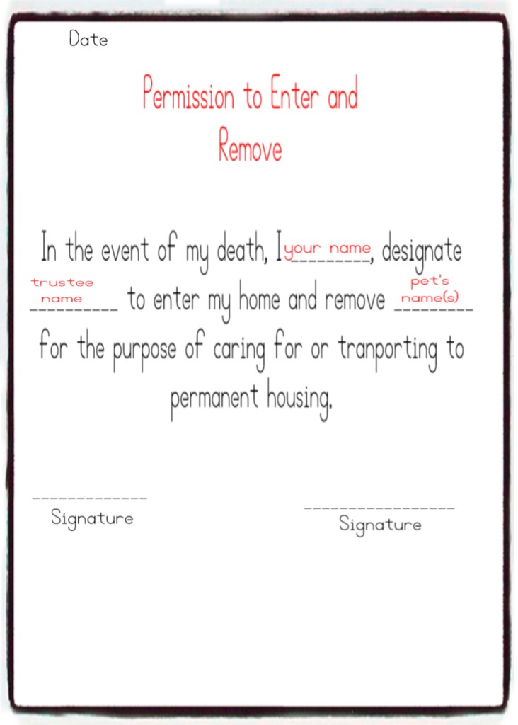 Example permission notice