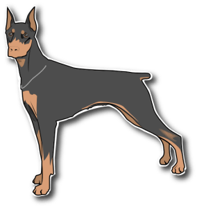 Doberman clip art