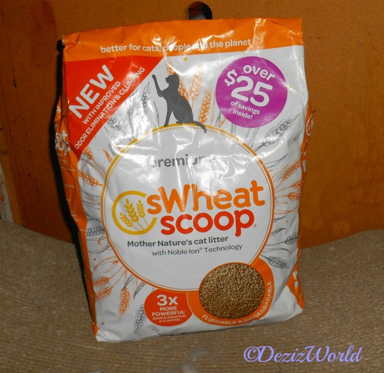 10lb bag of sWheatScoop cat litter
