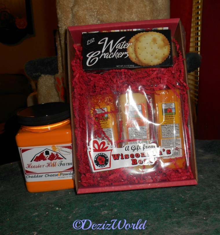 Cheese gift from Cindy