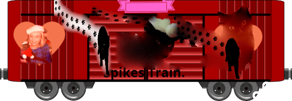 Spike and Christine boxcar