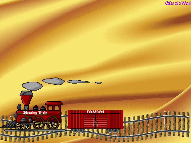 Blessing Train on tracks with Friend car week 1