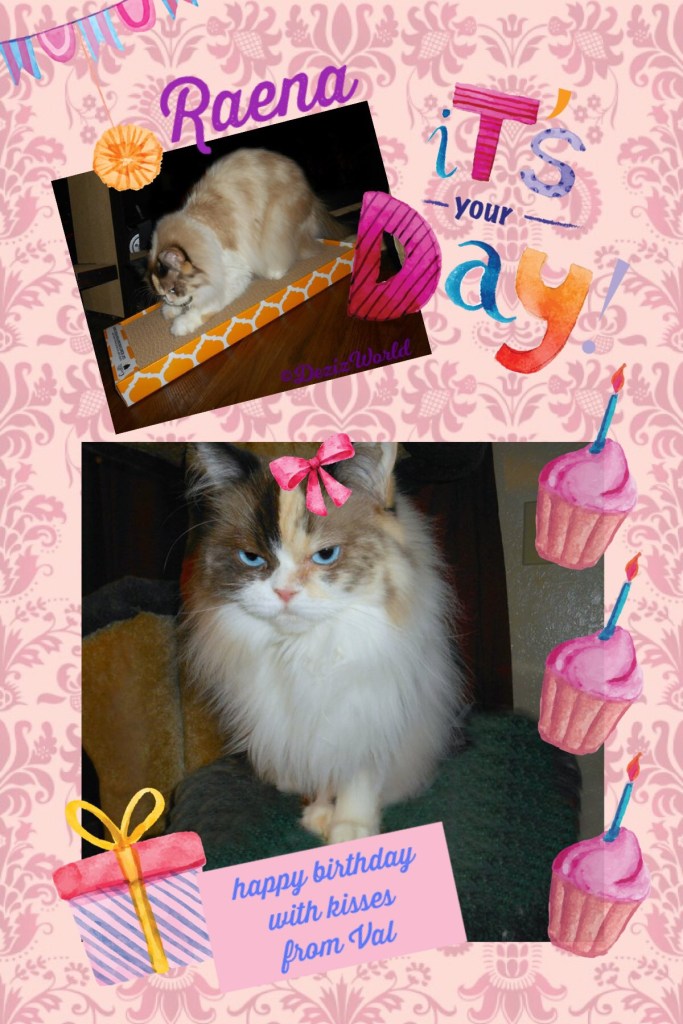 Birthday card from Valentine