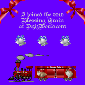 2019 Blessing Train sidebar badge