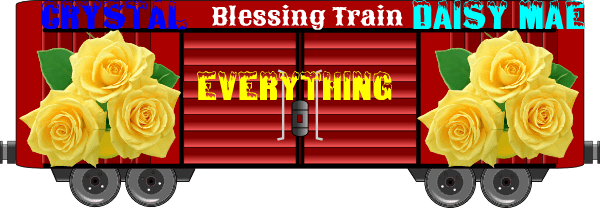 Daisy Mae and Crystal 2019 Blessing Train