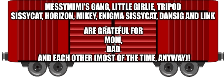 Messy Mimi 2019 blessing train box car