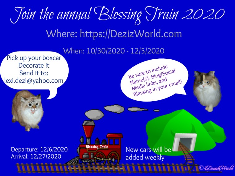 2020 blessing Train Announcement