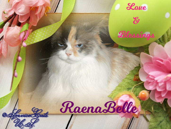 Raena in an Easter Frame